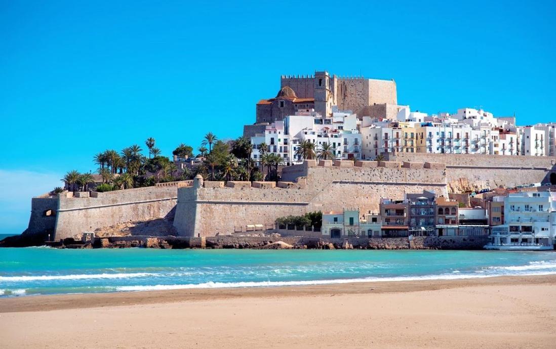Apartamento Dos Terrazas, Vistas Al Mar. Piscina Peñíscola Exterior foto