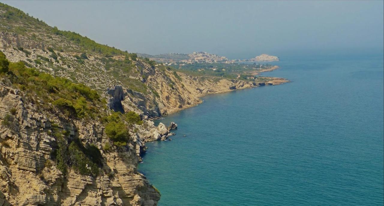 Apartamento Dos Terrazas, Vistas Al Mar. Piscina Peñíscola Exterior foto